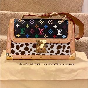 Authentic Louis Vuitton sac Dalmatian multicolor 公認ショップ Louis サック・ダルメシアン Vuitton ハンドバッグ